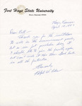 1983 Commencement Rituals, Invitation Responses