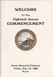 1983 Commencement Programs