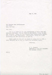 1984 Commencement Rituals, Appreciation Letters