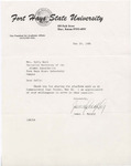 1986 Commencement Rituals, Appreciation Letters