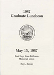 1987 Commencement Banquet