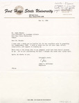 1988 Commencement Rituals, Appreciation Letters
