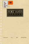 A History of the English Department of Fort Hays State University (1902-1978)