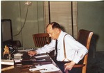 2012-1-404:  Dr. Westfall at His Desk