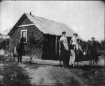 Group Photograph in Front of a Sod House