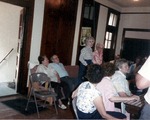 People Sitting and Visiting at the Annelly School Reunion - 1987