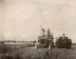 Combine During Harvest in 1926