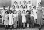 Second Grade Class at Sedgwick School in 1935