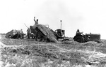 Tractor Pulling a Hay Baler