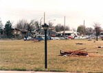 March 1990 Tornado - Debris Piles During Clean Up
