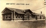 New Train Depot in Halstead