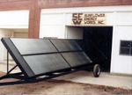 Solar Collector on a Trailer