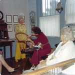 Woman Chair Caning at the Sedgwick Historical Museum