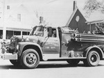 Fire Truck in the Sedgwick Centennial Parade