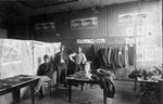 Three Men Inside the Ives Tailor Shop