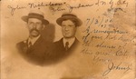 Photo Postcard of John Nicholson and John Jordan