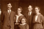 Nicholson Family and Anna Brown