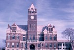 Harvey County Courthouse and the Clock Tower