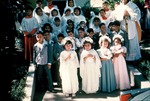Hispanic Boys and Girls Dressed for Holy Communion