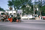 Miniature Steam Engine in a Parade