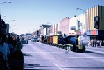 Miniature Train in a Parade