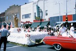 Women on a Float and in a Convertible