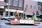 Fred Gonzalez in the 1973 Mexican Fiesta Parade