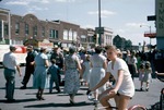 Crowd After a Parade