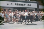 Boy on a Mule in a Parade