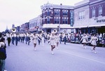 Baton Twirlers and Marching Band