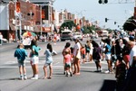 People Watching the 1991 Chisholm Trail Festival Parade