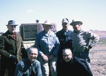 Group Photograph at the Chisholm Trail Marker