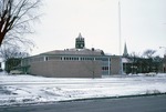 Harvey County Courthouse in the Winter of 1965