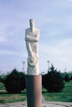 Statue in Athletic Park