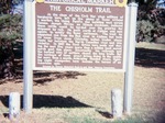 Old Style Chisholm Trail Marker