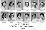 Halstead School of Nursing Roster from 1960
