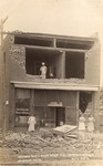 Mitchell's Restaurant After a Storm on May 2, 1910