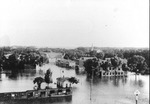 Bird's-Eye View of Flood in Halstead in 1904