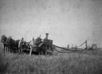 Harvest Scene with a Thresher