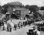 Parade in Sedgwick in 1898