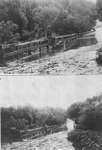 Two Images of a Flood in the Early 1900's