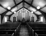 Sanctuary of the Burrton Mennonite Church