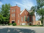First United Methodist Church and Trees
