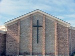 Cross on the Hesston Mennonite Brethren Church