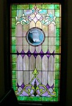 Stained Glass Window in the First Christian Church