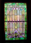 Stained Glass Window in the First Christian Church