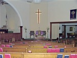 Sanctuary of the Sedgwick United Methodist Church