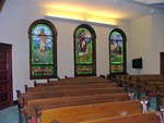 Three Stained Glass Windows