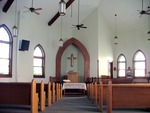 Sanctuary of Plymouth Congregational United Church of Christ