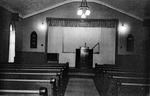 Trinity Lutheran Church Sanctuary in 1940 by Linda Koppes